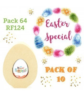 Special Offer 18mm Freestanding Easter Egg KINDER EGG Holder - Pack of 10